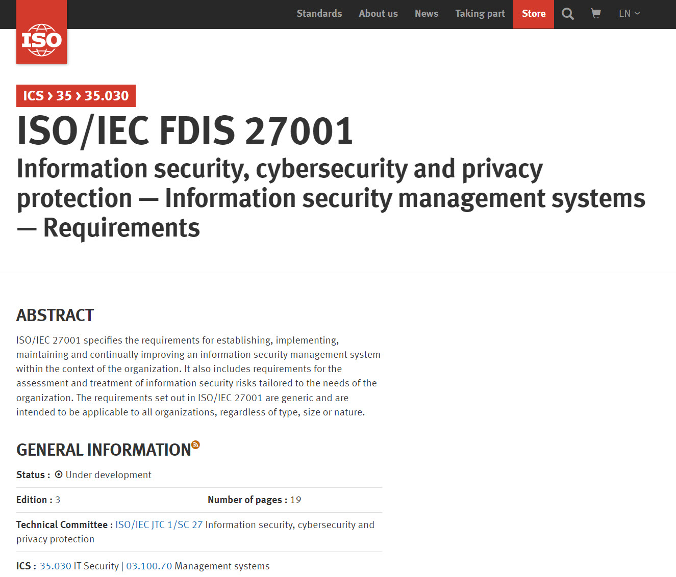 ISO-FDIS27001