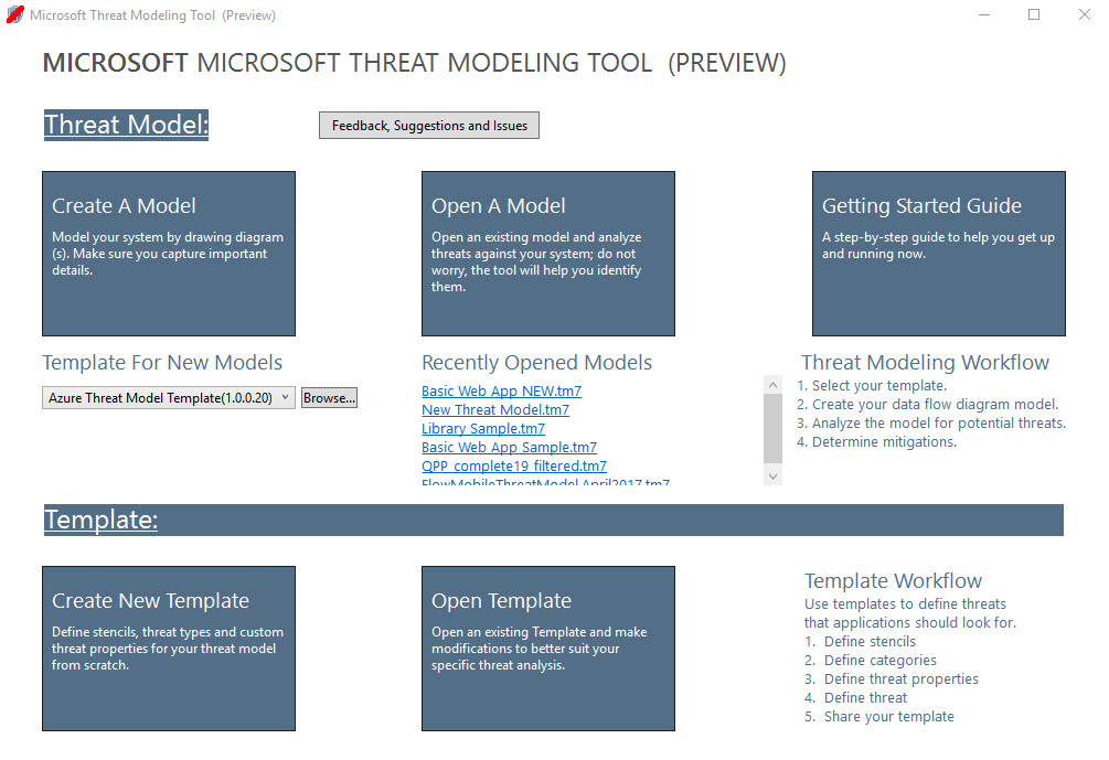 Microsoft Threat Modeling Tool