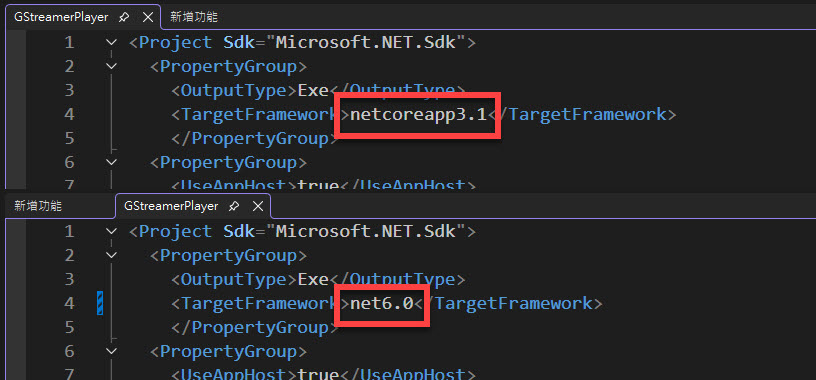 TargetFramework